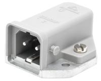 930822106-stasap-2-b Hirschmann, ST IP20 Grey Surface Mount 2+PE Mains Connector Socket, Rated At 16A, 250 V