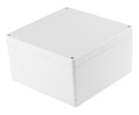 1554sgy Hammond 1554 Series Grey ABS Enclosure, IP66, Grey Lid, 160 x 160 x 90.5mm