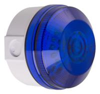 led195-02wh-03 Moflash LED195 Series Blue Flashing Beacon, 20 → 30 V ac/dc, Surface Mount, Wall Mount, LED Bulb, IP65