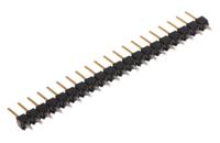 tsw-120-07-l-s Samtec TSW Series Straight Through Hole Pin Header, 20 Contact(s), 2.54 mm Pitch, 1 Row, Unshrouded