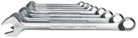 1-b-080 Gedore 1 B Series 8-Piece Spanner Set, 9 → 19 mm, Vanadium Steel