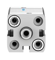 adn-20-20-i-p-a Festo Pneumatic Cylinder - 536245 20 mm Bore, 20 mm ADN Series, Double Acting Acting