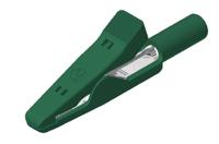 930319104 Hirschmann Test & Measurement Alligator Clip 2 mm Connection, Stainless Steel Contact, 6A, Green