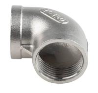 499-2975 RS PRO Stainless Steel Pipe Fitting, 90° Circular Elbow, Female G 1in x Female G 1in