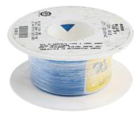 5853-bl005 Alpha Wire Hook-up Wire TEFLON Series Blue 0.14 mm² Hook Up Wire, 26 AWG, 7/0.16 mm, 30m, PTFE Insulation, 5853 BL005