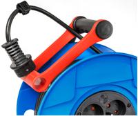 1200261 brennenstuhl 50m 4 Socket Type E - French Extension Reel, 230 V, IP20