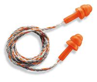 2111237 uvex uvex whisper Series Orange Reusable Corded Ear Plugs, 22dB Rated, 50 Pairs