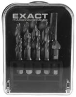 4450907 EXACT 11-Piece Twist Drill Bit Set for Metal, 10.2mm Max, 2.5mm Min, HSS Bits