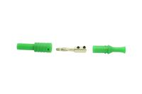 1065-v Electro PJP Green Male Banana Plug, Screw Termination, 36A, 1kV