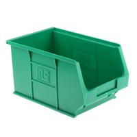 484-4040 RS PRO PP Storage Bin, 240mm x 150mm x 130mm, Green