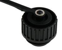 831532400 Hirschmann CA Male Circular Connector Dust Cap IP67 Rated, Polyamide