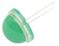 dlc26gd Kingbright6 → 8 V Green LED 20 mm Through Hole, BIG LAMP DLC2/6GD