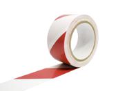 tp130302 Coba Europe Red/White PVC 33m Hazard Tape