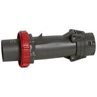 0-595-23 Legrand, Hypra IP67 Red 3P + N + E Industrial Power Plug, Rated At 125A, 415 V No