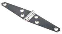 434-9618 RS PRO Stainless Steel Strap Hinge, 145mm x 29mm x 1.5mm