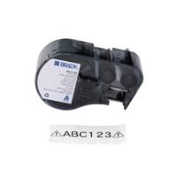 177012 Brady B-7425 Black on White Black Print Label Roll, 25.4mm Width, 1Per Pack Qty
