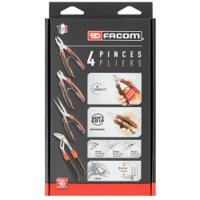 cpea1pb Facom CPE.A1PB 4-Piece Plier Set, Straight Tip