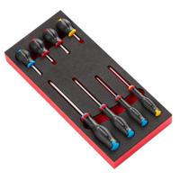 modmat3 Facom Phillips; Pozidriv Screwdriver Set, 8-Piece