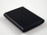 1455a802bk Hammond 1455 Series Extruded Aluminium Enclosure, IP54, 80 x 70 x 12mm