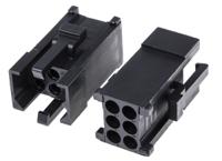 tst06pa00-192923-5930 ITT Cannon, Trident Male Connector Housing, 5.08mm Pitch, 6 Way, 2 Row