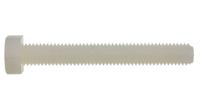 232-7001 RS PRO Plain Nylon, Hex Bolt, M8 x 60mm