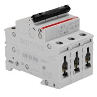 2cds253001r0405-s203-b40 ABB System Pro M Compact S200 MCB, 3P, 40A Curve B, 400V AC, 10 kA Breaking Capacity