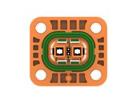 1-2103124-1 Deutsch, HVA Series Connector Housing Plug Orange Panel Mount 2 Way, Wire Termination