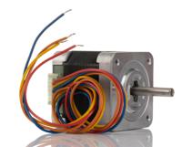 103h5208-5210 Sanyo Denki 103H5 Series Hybrid, Double Shaft Stepper Motor, 0.39Nm Torque, 24 V, 1.8°, 42 x 42mm Frame, 5mm Shaft
