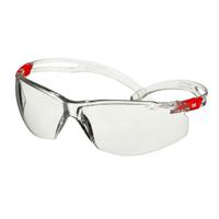 7100243934 3M SecureFit500 Anti-Mist UV Safety Glasses, Clear PC Lens