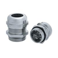 5210334053112650 Lapp SKINTOP Series Metallic Nickel Plated Brass Cable Gland, M32 Thread, 11mm min., 21mm max., IP68