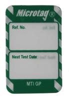 mic-mti-gp-gn-20 Brady White on Green Safety Inspection Tag, English Language, 20 per Pack