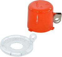 130820 Brady Red 1-Lock Polycarbonate Push-button & Rotary Switch Lockouts, 7.00mm Shackle