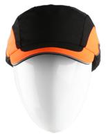 abr000-00n-500 JSP Black Standard Peak Safety Cap, HDPE Protective Material