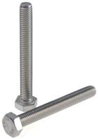 797-6327 RS PRO Plain Stainless Steel, Hex Bolt, M8 x 65mm