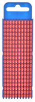 561-02622-wic2-2-pa66-rd HellermannTyton WIC2 Snap On Cable Markers, Red, Pre-printed "2", 2.8 → 3.8mm Cable, 561-02622 WIC2-2-PA66-RD