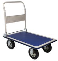 252-034 RS PRO Foldable Flatbed Steel Platform Trolley, 956 x 608 x 907mm, 300kg Load