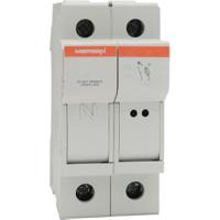 p1062682-cmc81n Mersen 25A Rail Mount Fuse Holder for 8 x 31mm Fuse, 1P+N, 400V ac
