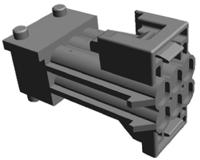 2-962349-1 TE Connectivity, Timer Automotive Connector Plug Grey Panel Mount 6 Way