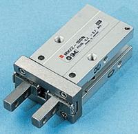 mhz2-6d SMC 2 Finger Double Action Pneumatic Gripper, MHZ2-6D, Parallel Gripping Type