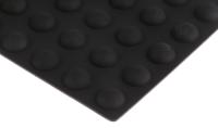 136-8960 RS PRO Rubber Feet for Use with Extruded Aluminium Enclosures, 12 x 5mm