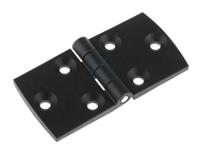 5413569 Pinet Polyamide Back Flap Hinge, Screw Fixing, 40mm x 80mm x 5.2mm