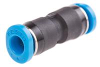 qsm-4 Festo QSM Series Straight Tube-to-Tube Adaptor, Push In 4 mm to Push In 4 mm, Tube-to-Tube Connection Style, 153324