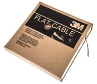 3302-10-100ft 3M 3302 Series Flat Ribbon Cable, 10-Way, 1.27mm Pitch, 30.48m Length, IDC to IDC
