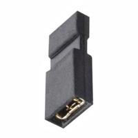 m50-2000005 HARWIN, M50 Jumper Female Straight Black Jumper Socket 2 Way 1 Row 1.27mm Pitch