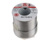 179-6674 RS PRO Wire, 1.2mm Lead solder, 183°C Melting Point