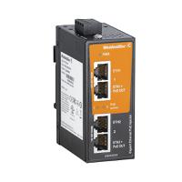 2682440000 Weidmüller Managed 2 x RJ45 Port Network Switch With PoE