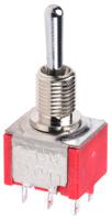 734-7050 RS PRO Toggle Switch, Panel Mount, On-On-On, DPDT, Solder Terminal