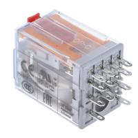 c9-a41x-ac-230-v Releco Plug In Power Relay, 230V ac Coil, 5A Switching Current, 4PDT