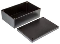 1594ebk Hammond 1594 Series Black Flame Retardant ABS Enclosure, IP54, Black Lid, 167 x 107 x 64.9mm