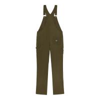 dk0a4xupd261 Dickies Green Reusable Bib & Brace, L